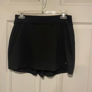 Nike Dri-Fit Black Golf Skort Size S Tennis Athletic Skirt